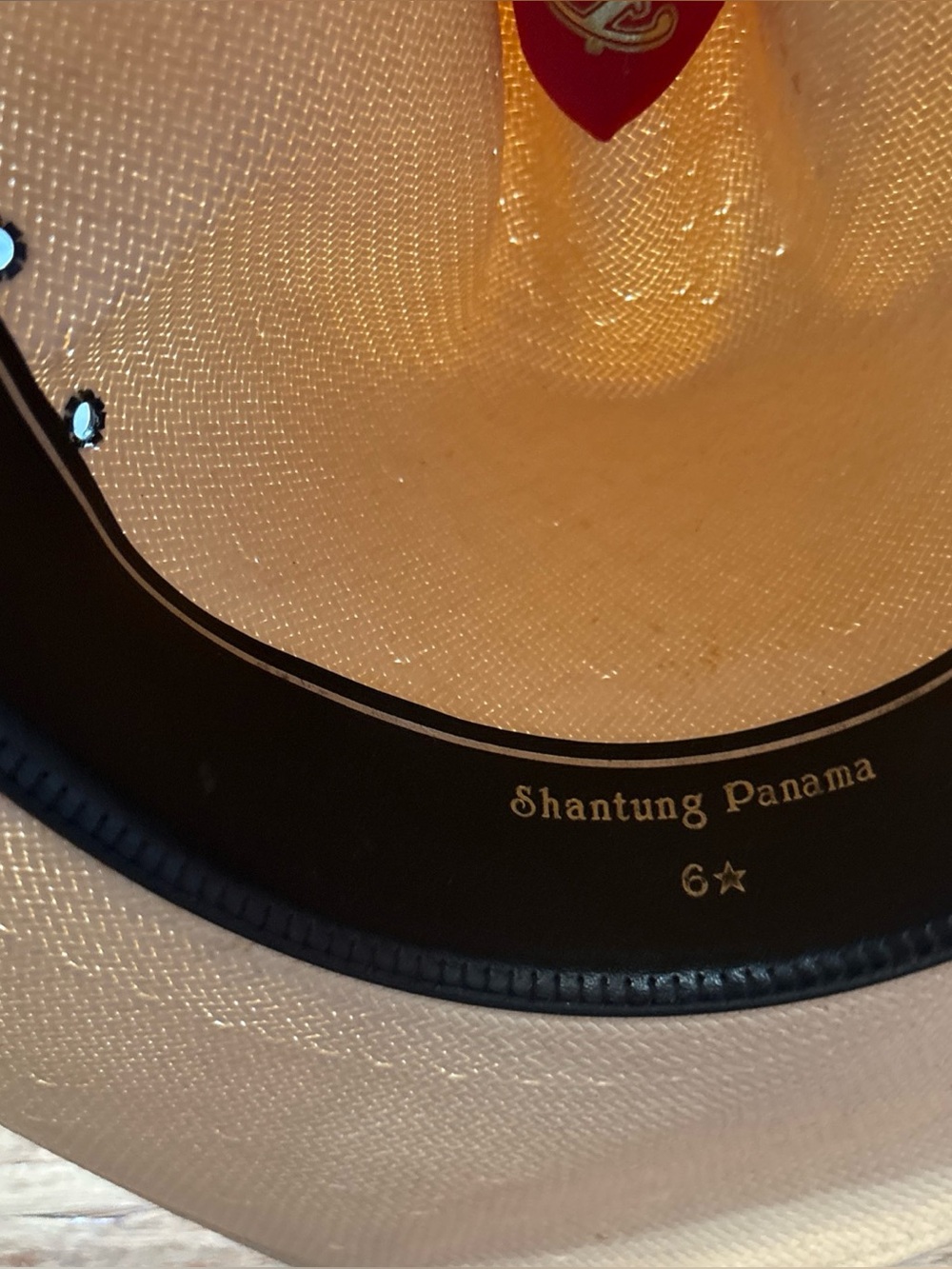 Bailey U-Rollit Shantung Panama Cowboy Hat Size 7 1/8 Made in USA - Picture 13 of 15